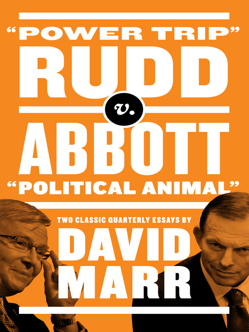 Title details for Rudd v. Abbott by David Marr - Available